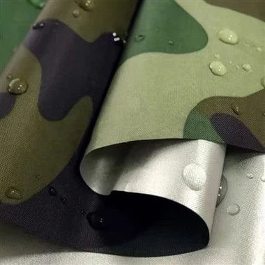 Hiina tehasehind 210T PU-kattega kangas